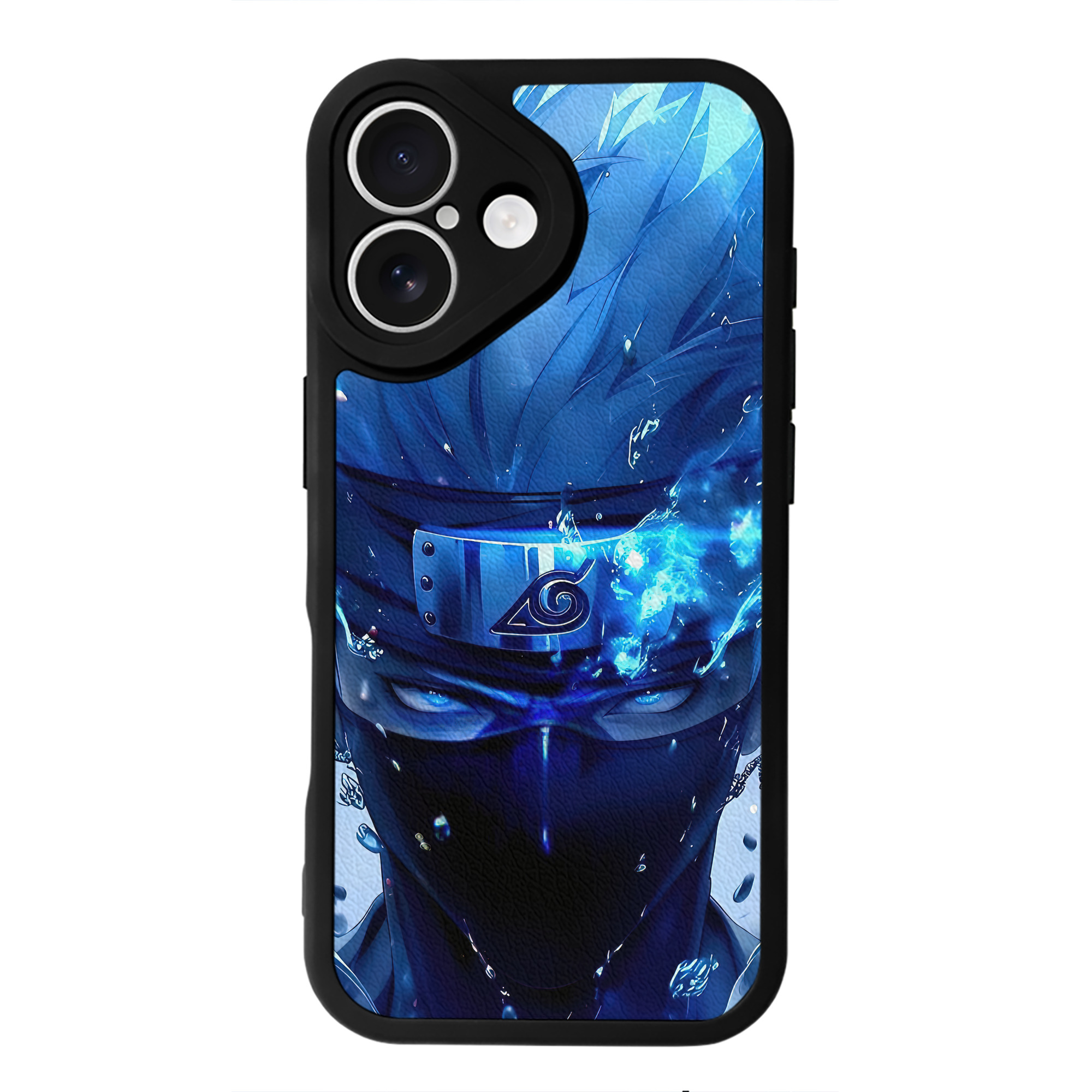 （画像用） NARUTO -ナルト- NARUTO -ナルト- 疾風伝 【iPhone 16シリーズ対応】シリコンスマホケース（レザー調） 材質：シリコン